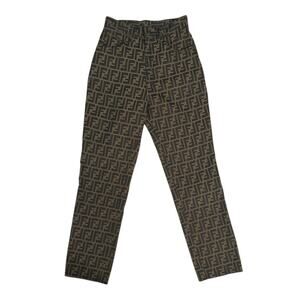 Vintage Fendi Zucca Monogram Pants